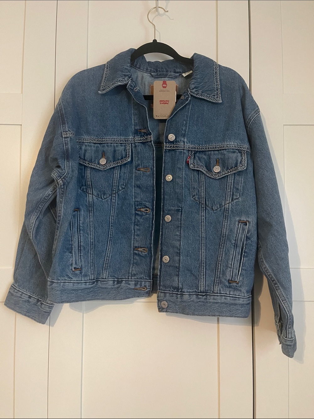 Levi's Kids Medium Wash Denim Jacket - Picture 3 of 6